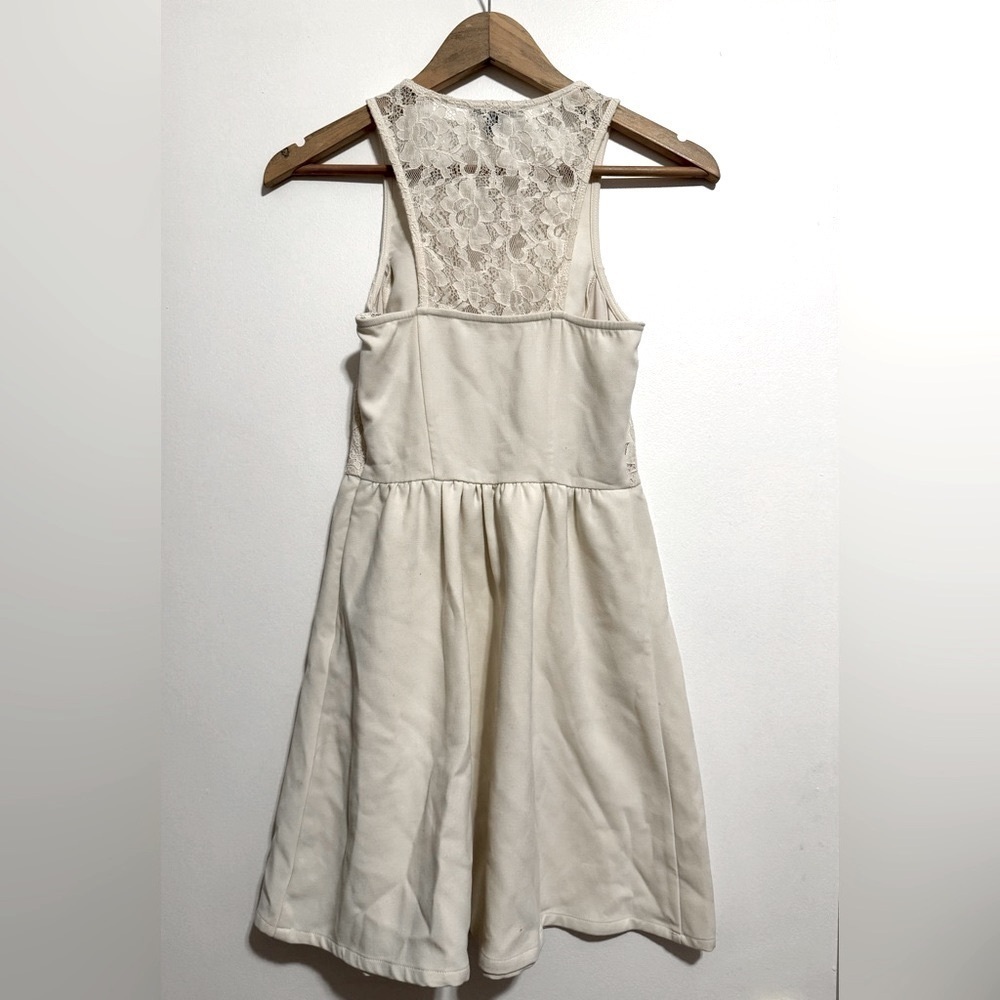 American Eagle Cream Lace Dress‎ Size 0 - Picture 2 of 3